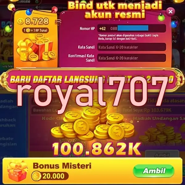 royal707 Masuk